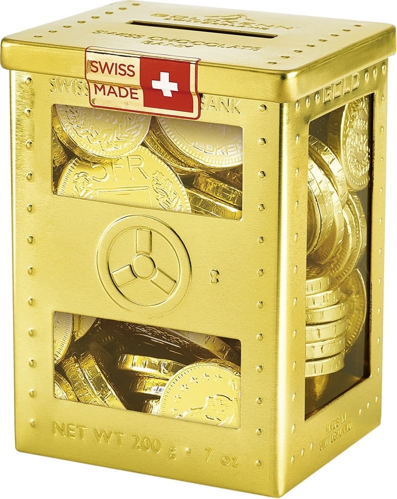 Chocolate Goldkenn Swiss Chocolate Bank 200G