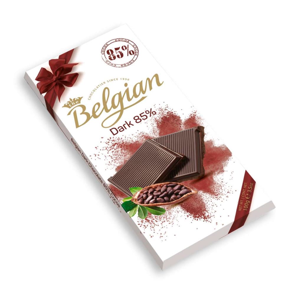 Chocolate Belga Amargo 85% 100G
