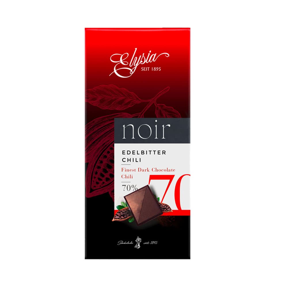 Chocolate Amargo Weinrich Edelbitter Chili 70% 100G