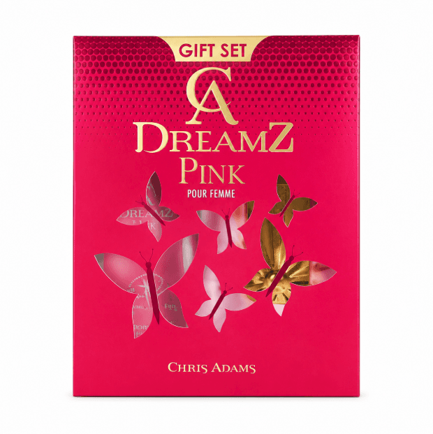 Kit Chris Adams Dreamz Pink Eau de Parfum 100ml + Deo 200ml