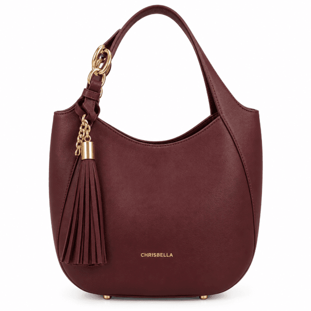 Chrisbella Cartera AA012511457 Wine Red