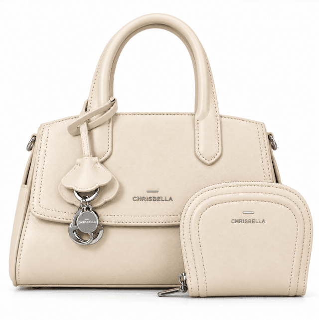 Chrisbella Cartera + Billetera AA012510106 Off White