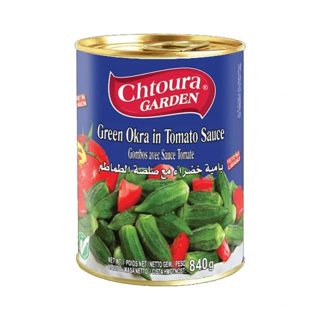 Quiabo Em Molho de Tomate Chtoura 840GR