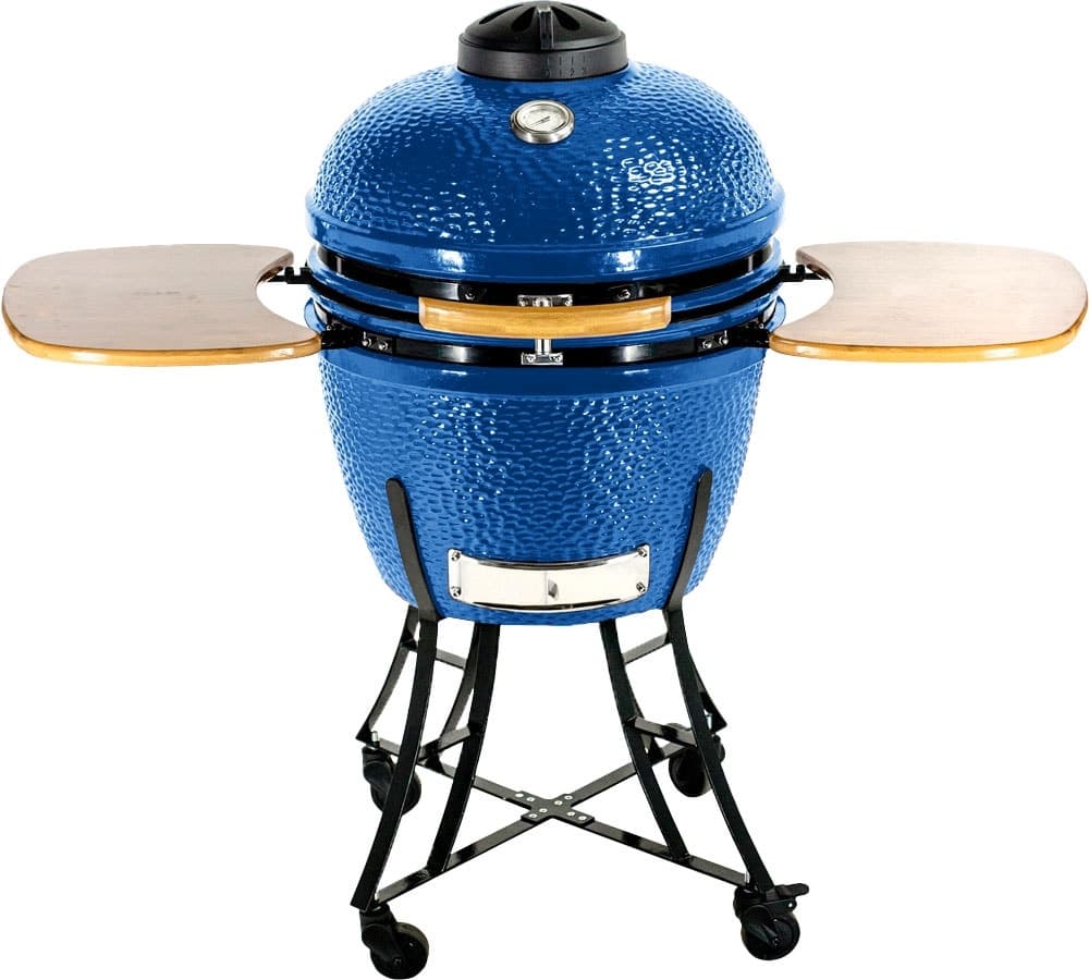 Churrasqueira de Cerâmica Auplex Kamado Ceramic Grill 24" Azul