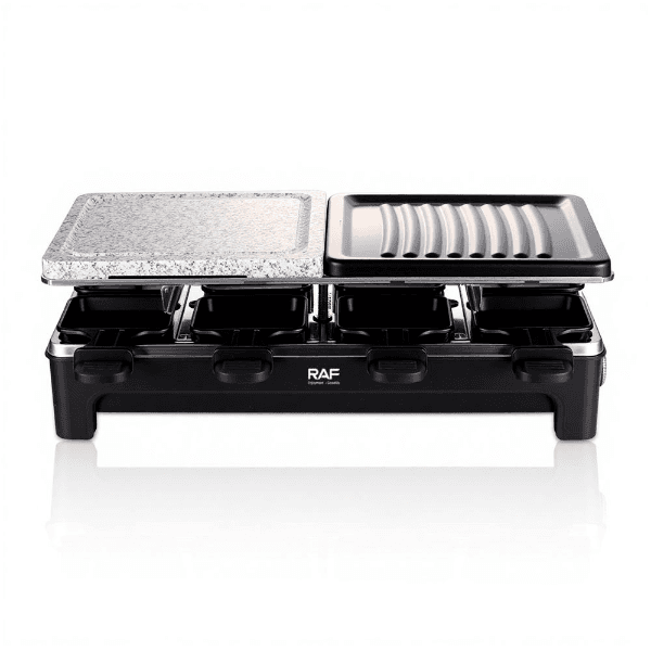 Churrasqueira Elétrica Grill Multifuncional Raf R.5425 1500W 220V Preto