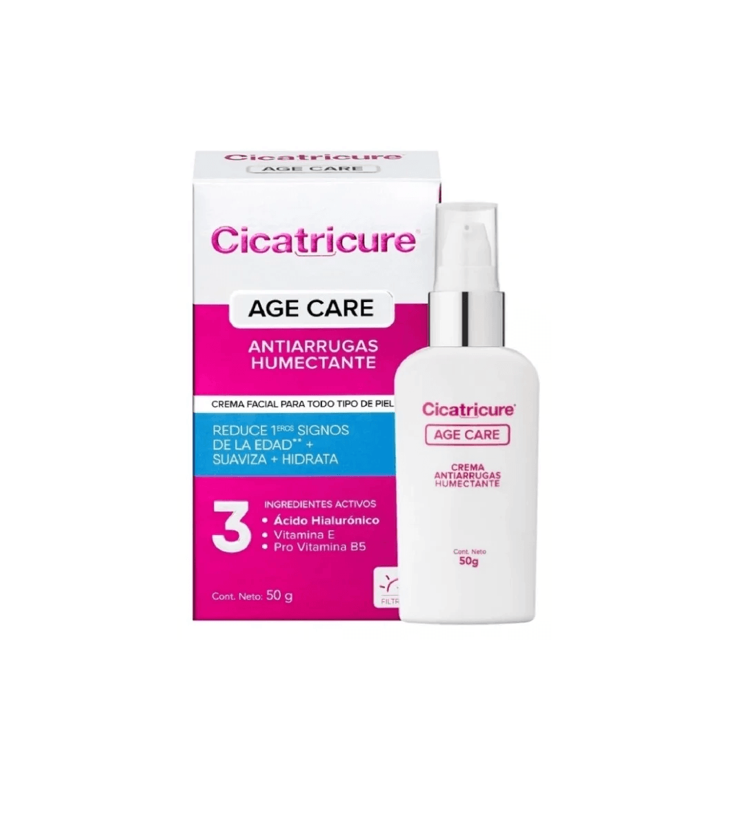 Hidratante Cicatricure Crema Facial Age Care Reafirmante 50ml