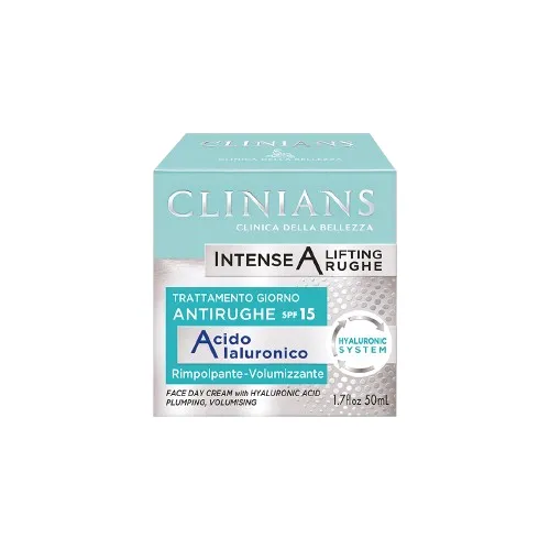 Clinians Creme Antirrugas Intense Ácido Hialurônico 50ml