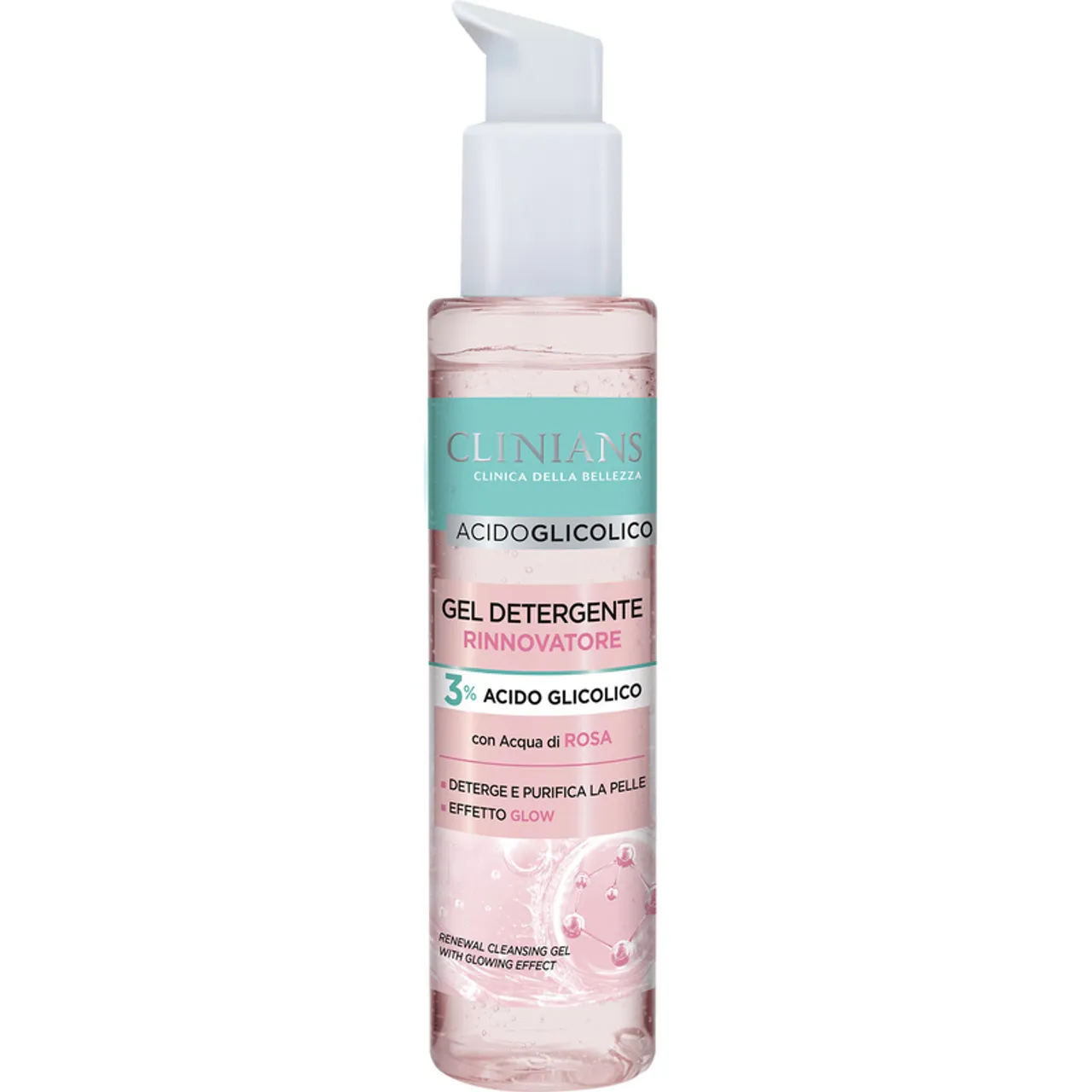Gel Detergente Clinians Ácido Glicólico Rinnovatore 150ml