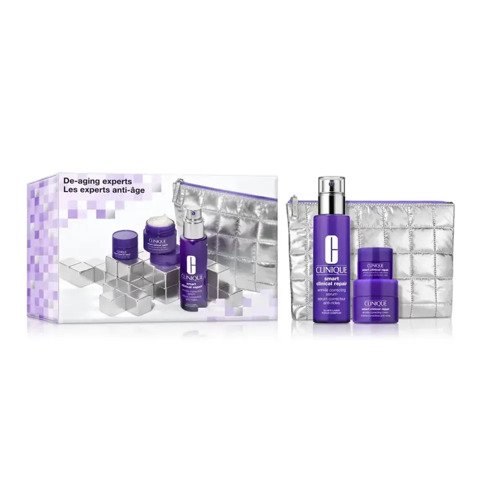 Kit de Cuidado Facial Clinique De-aging Experts