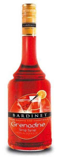 Cocktail Sem Álcool Bardinet Grenadine 700 Ml
