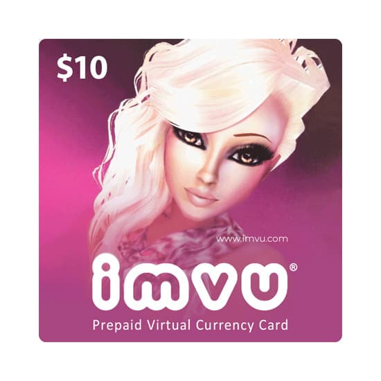 Cartão Presente Imvu 10$ Eua Digital
