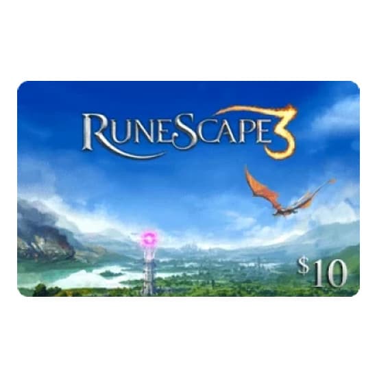 Código Digital Usa Jagex Runescape 3 10$