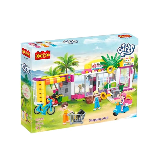Bloco de Montar Cogo 4548 Shopping Mall 376 Peças