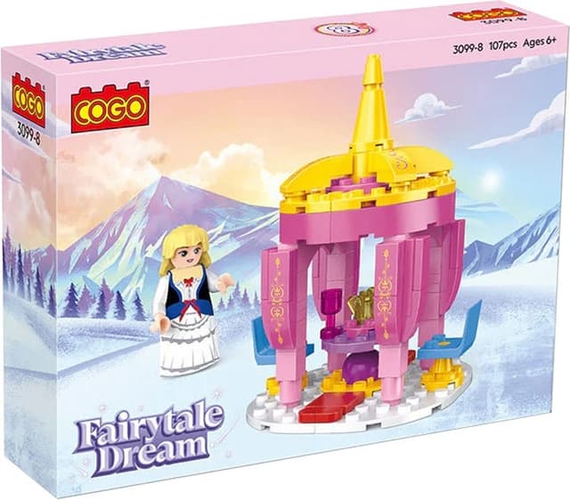 Blocos de Montar Cogo Fairytale Dream 3099-8 (107 Peças)