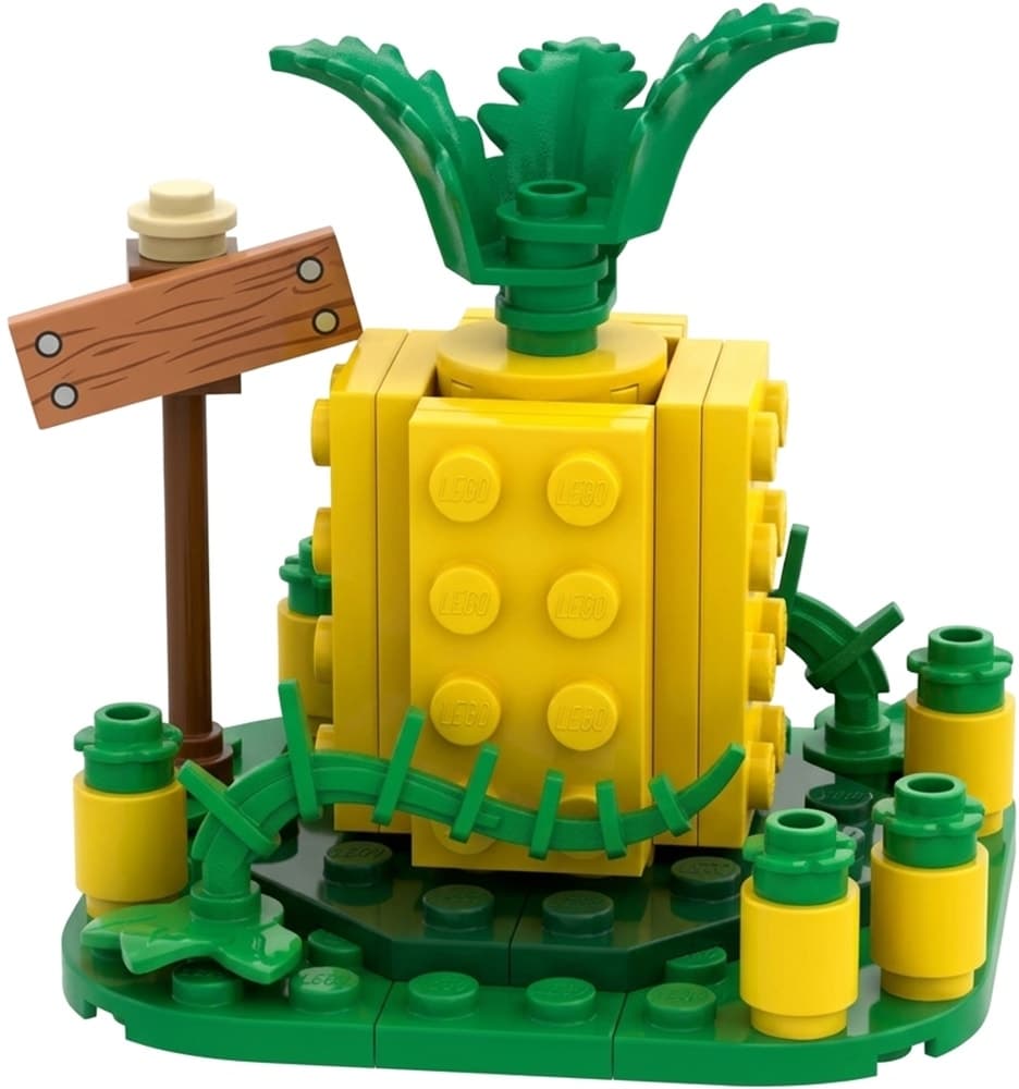 Blocos de Montar Cogo Pineapple Field - 2145-8 (53 Peças)