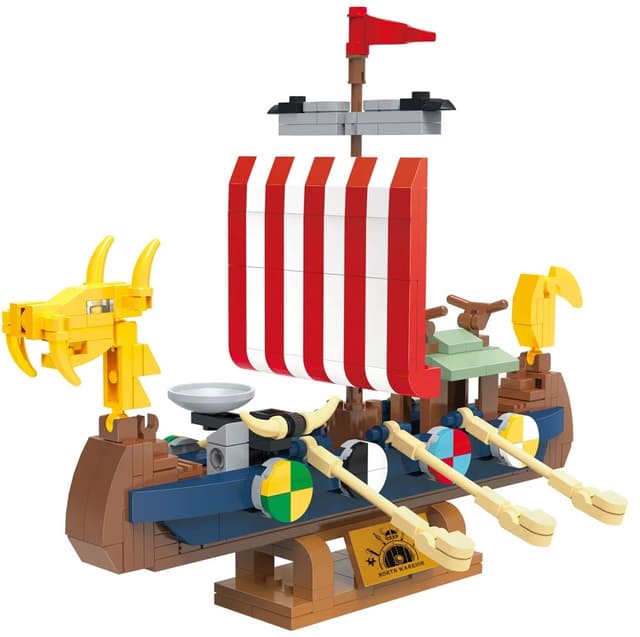 Blocos de Montar Cogo Viking Ship 2113 (302 Peças)