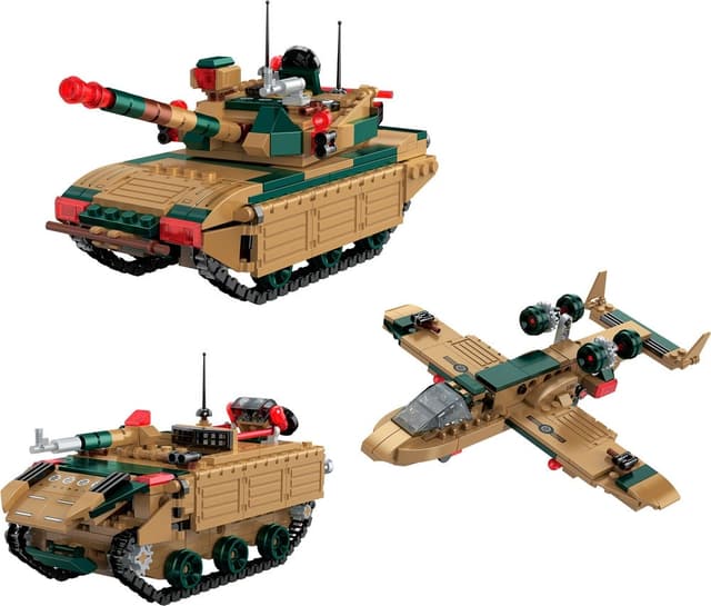 Blocos de Montar Cogo 3 Em 1 Creative Players - 2143 (346 Peças)