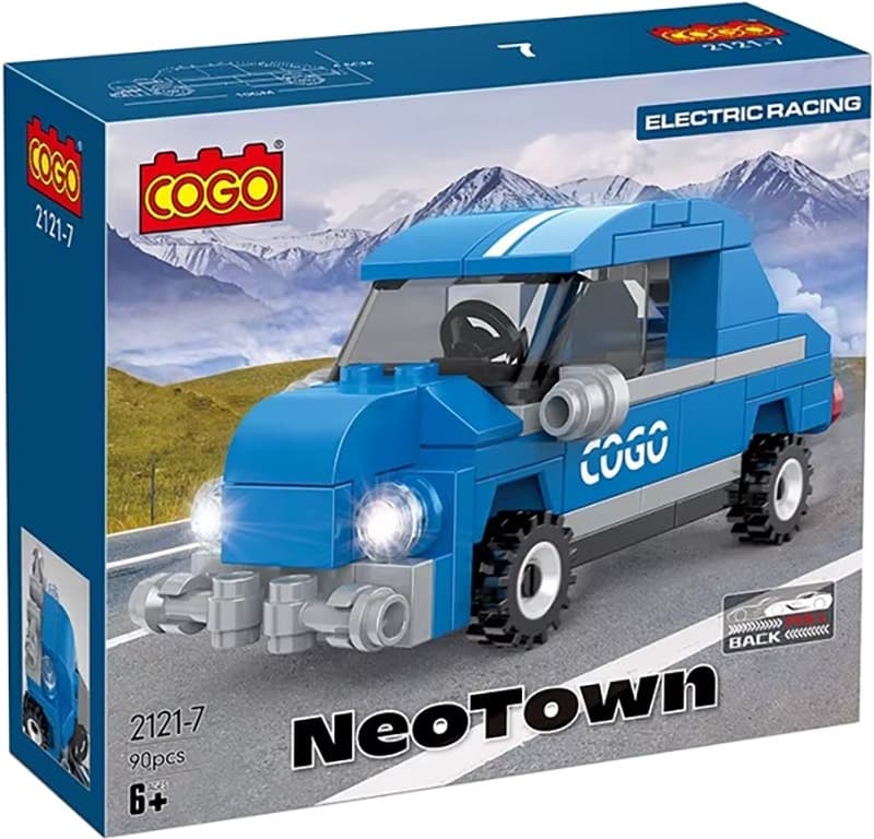 Blocos de Montar Cogo Neotown Electric Racing 2121-7 (90 Peças)