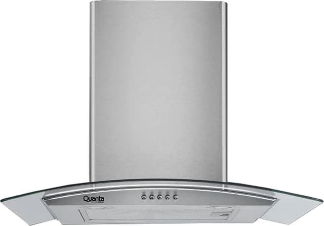 Coifa de Parede Quanta Qtcev60 com Vidro Curvo 60 Cm