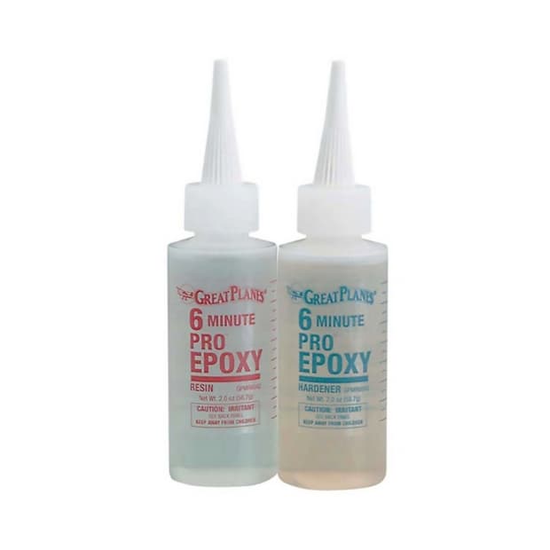 Adesivo Epóxi Great Planes Gp Pro 6 Minutos 4OZ