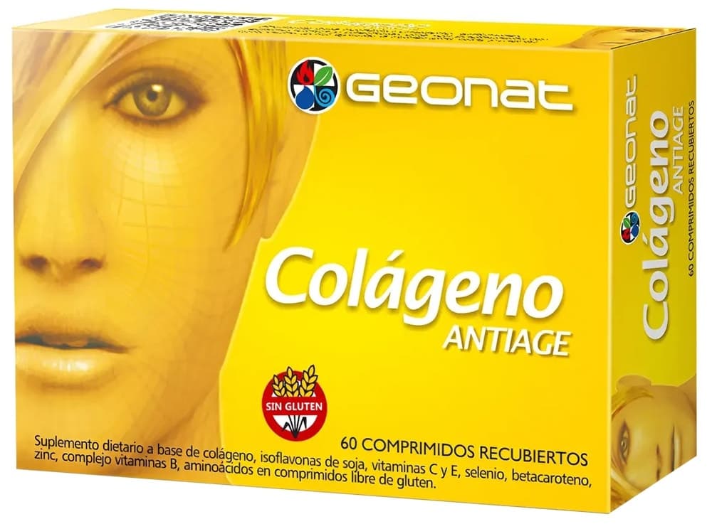 Colágeno Anti-idade Geonat 60 Comprimidos