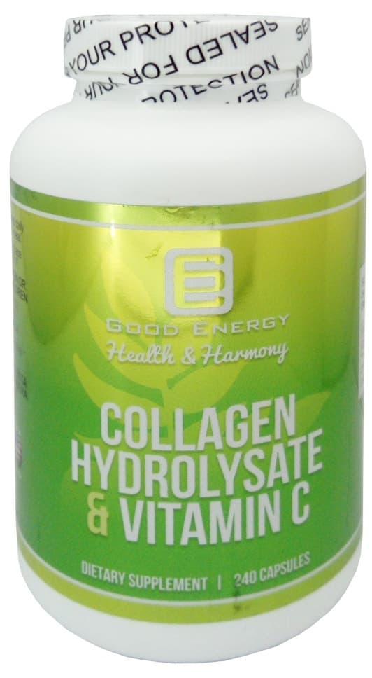 Cápsulas de Colágeno Good Energy Health & Harmony com Vitamina C - 240 Unidades