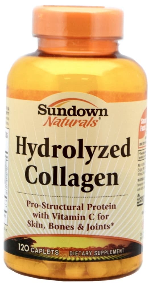 Colágeno Hidrolisado Sundown Naturals 120 Cápsulas
