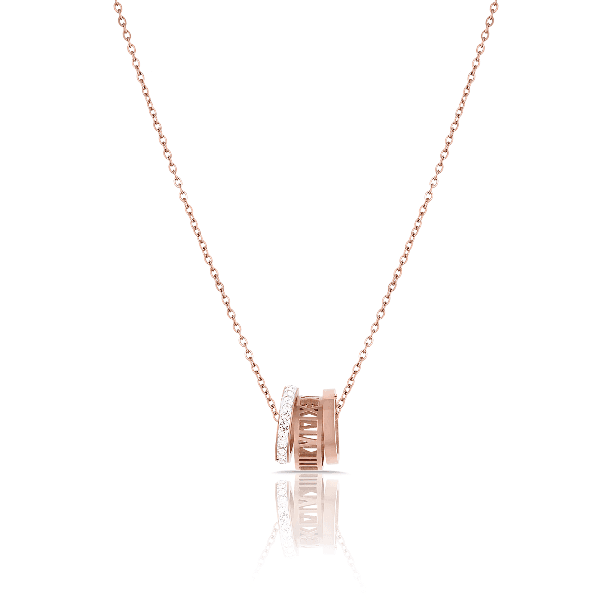 Colar Feminino Daniel Klein Dkj.2.4001-4 Rose Gold