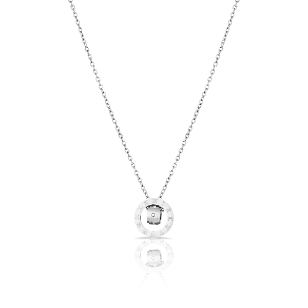 Colar Feminino Daniel Klein Dkj.2.4005-1 Prata