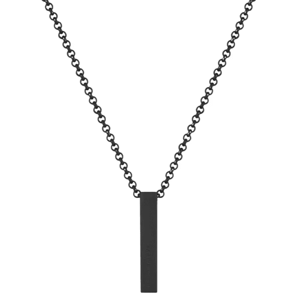 Colar Masculino Daniel Klein Dkj.6.20004-2 Preto