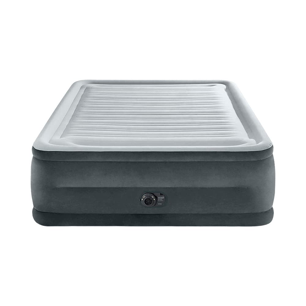 Colchão Inflável Intex Deluxe Comfort Plush Air Mattress Queen 110V
