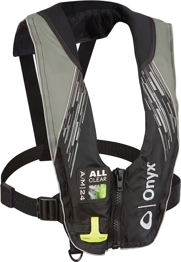 Colete Salva-vidas Onyx 24 132200-701-21 Cinza