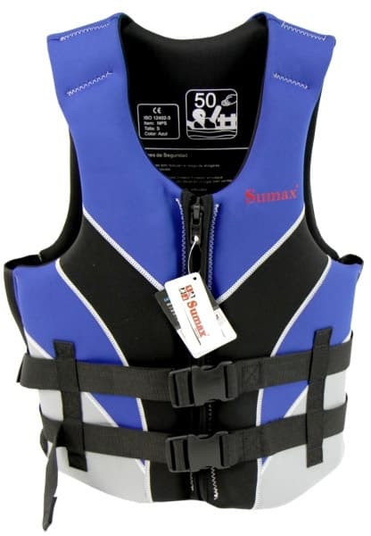 Colete Salva-vidas Sumax Nps-L-A 60-70Kg Azul