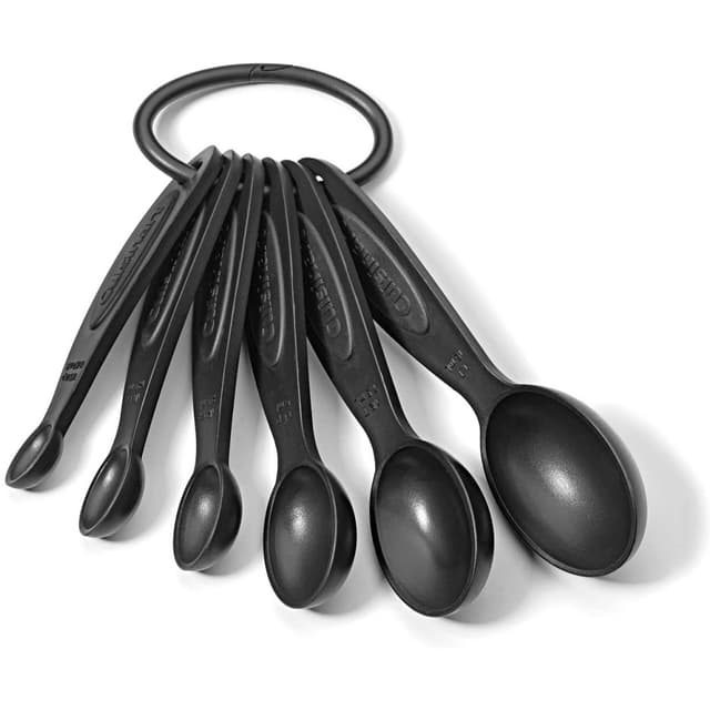 Colheres de Medição Cuisinart Ctg-00-Rmp 6 Peças Preto