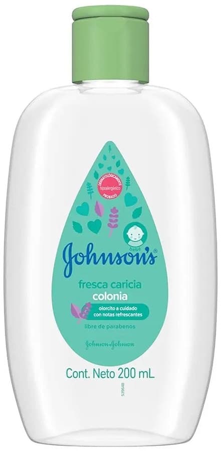 Colônia Johnson's Baby Carícia Fresca - 200ml