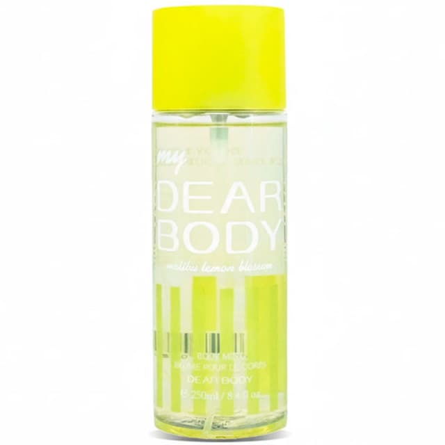 Colônia Mist Brume Malibu Lemon Bloss Dear Body 250ml