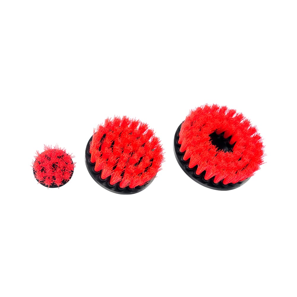 Combo 3 Escovas para Detalhamento Maxshine 7011100 Brush Carpet