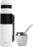 Anúncio: Combo Matero Contigo Garrafa Térmica 1.18L + Cuia + Bomba - Branco
