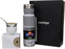 Anúncio: Combo Matero Contigo Garrafa Térmica 1.1L + Cuia + Bomba - Branco