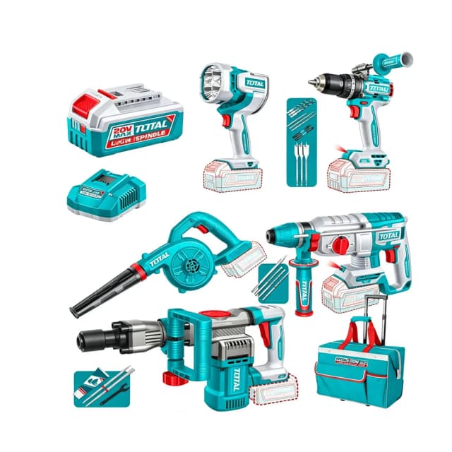 Kit de Ferramentas Total Tosli251083