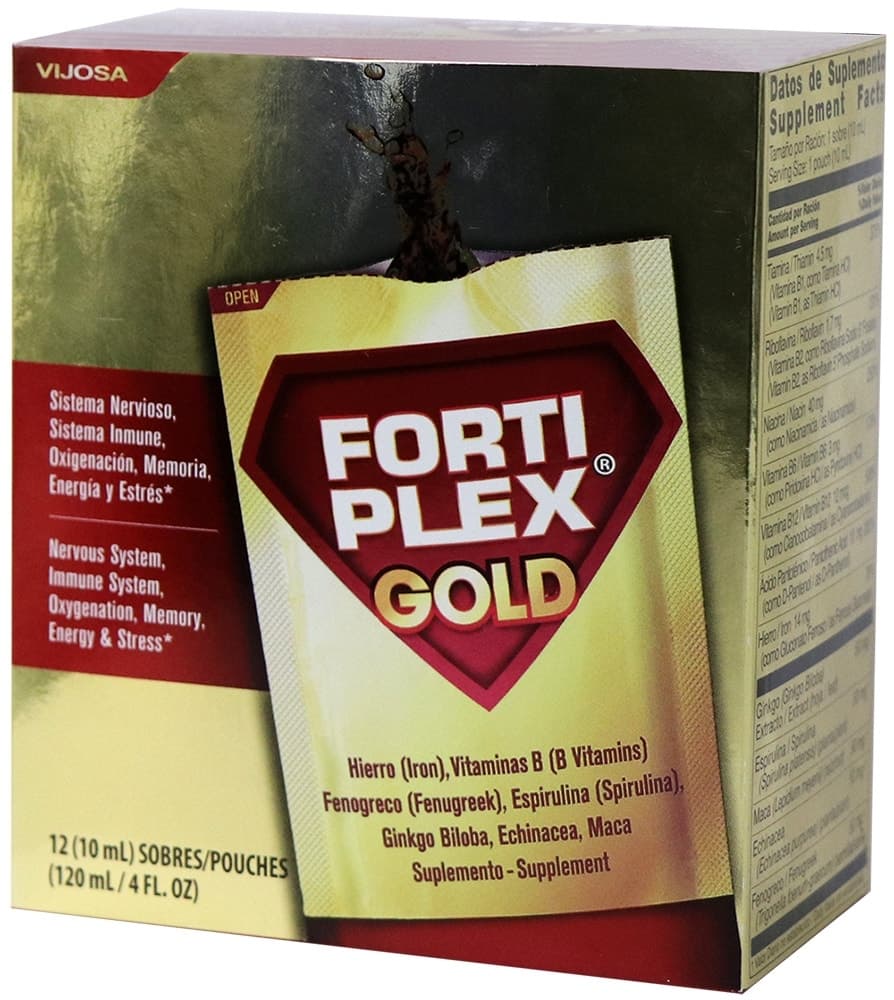 Complexo Fortiflex Gold Vijosa Liquipack 10mL (12 Sachês)