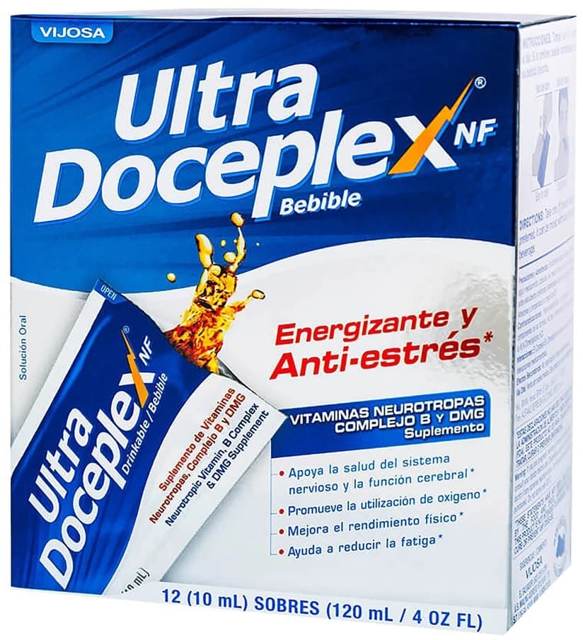 Suplemento Complexo Vijosa Ultra Doceplex Nf Anti-Estresse 10ml (12 Sachês)