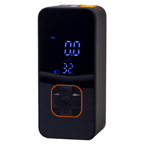 Compressor de Ar + Auxiliar de Partida Portátil Geral Cbp-01 8000Mah 120W Recarregável Preto