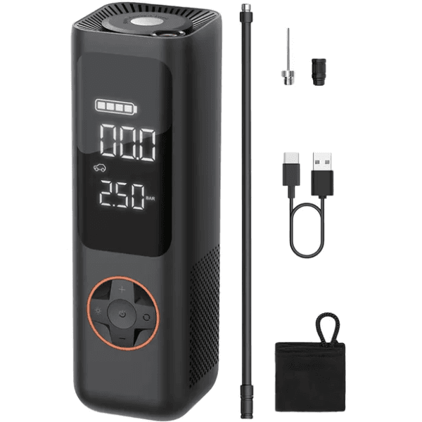 Compressor de Ar Portátil Joog Electric Air P1 Qjcqbp1 5000mAh Preto