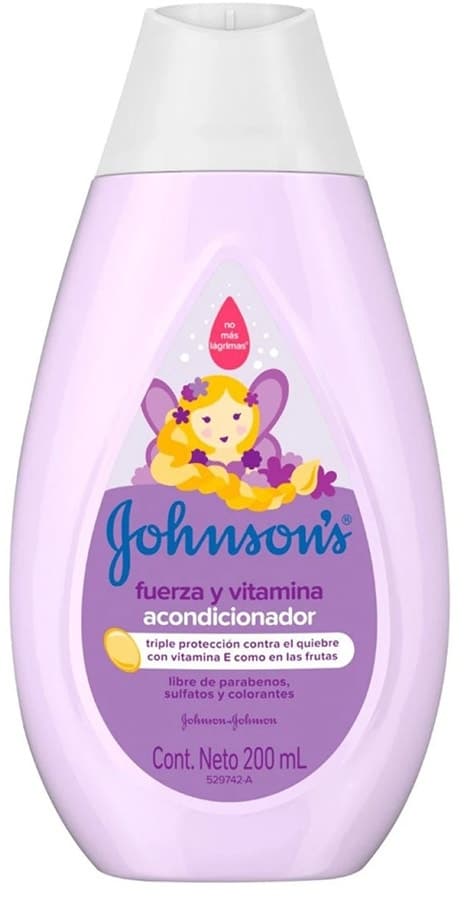 Condicionador Johnson & Johnson Força e Vitamina - 200ml