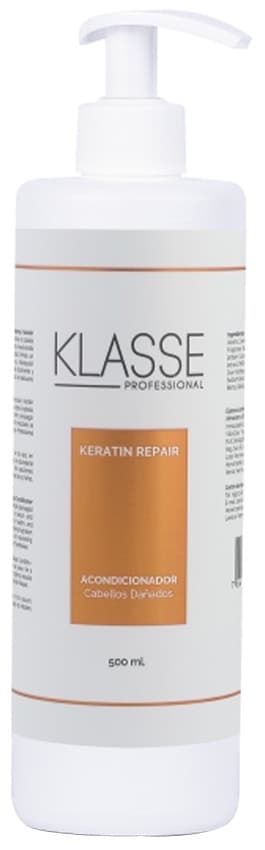 Condicionador Klasse Keratin Reparador Cabelos Danificados - 500mL