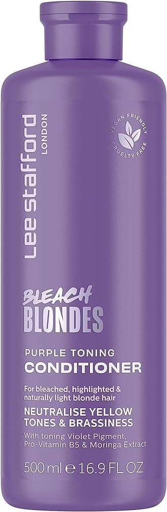 Condicionador Lee Stafford Bleach Blondes Purple Toning 500mL