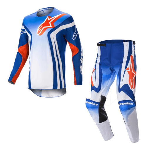 Conjunto Alpinestars Racer Semi Preto Multicor Tamanho S