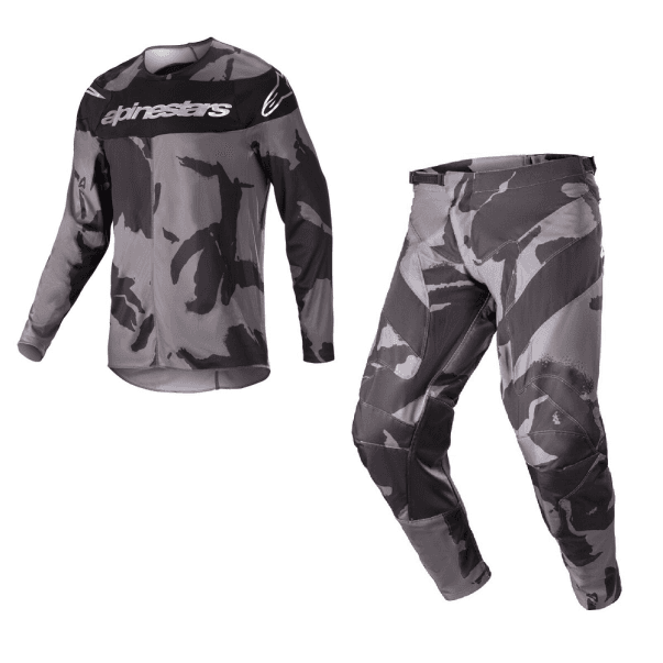 Conjunto Alpinestars Racer Tactical Castanha Verde Tamanho S
