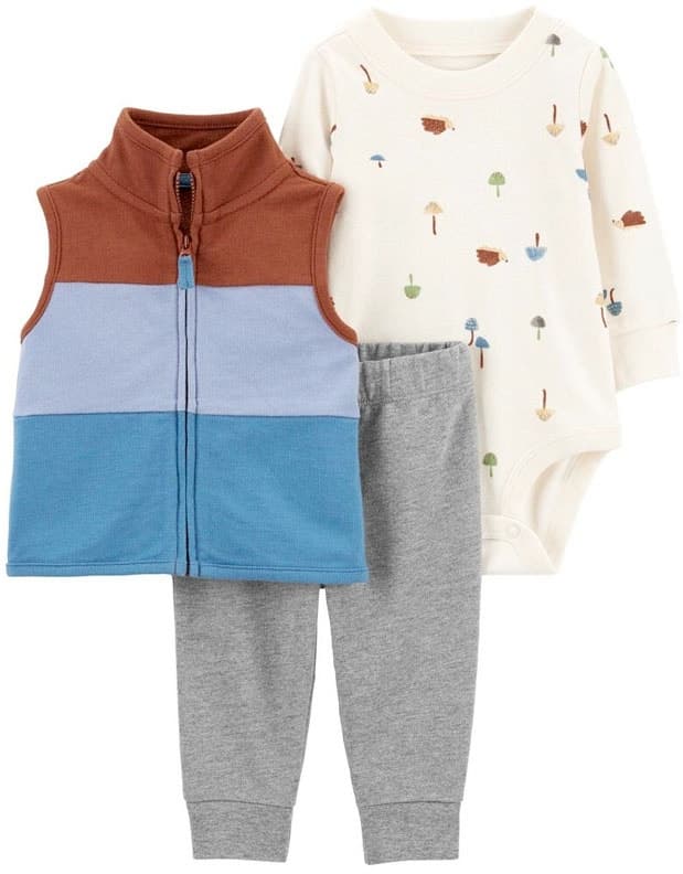 Conjunto de 3 Peças Carter's 1N959610 Masculino